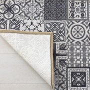 Tappeto Musa grigio 701E dettaglio