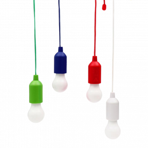 Lampada Pull Light lampadina LED a batteria da appendere