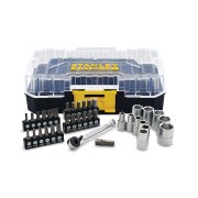 Set 37 pz portainserti a cricchetto Fatmax inserti e bussole att. 1/4" Pro-Stack Stanley