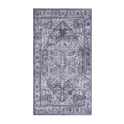Tappeto ciniglia Marracash grigio linea oro Angelo Carillo