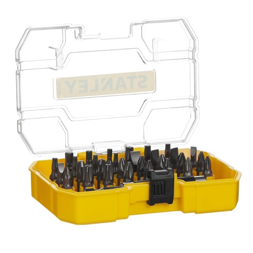 Set 31 pz con portainserti magnetico inserti per avvitare Stanley STA7228-XJ