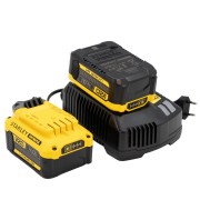 Smerigliatrice angolare a batteria V20 Fatmax 18V 4Ah SFMCG400M2K