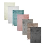 Tappeto Rabbit Fur rettangolare tinta unita