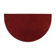 Zerbino Cipro mezzaluna bordeaux 45x75cm Velcoc