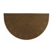 Zerbino Cipro mezzaluna marrone 45x75cm Velcoc