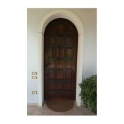 Zerbino Cipro mezzaluna marrone 45x75cm Velcoc