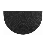 Zerbino Cipro mezzaluna grigio 45x75cm Velcoc