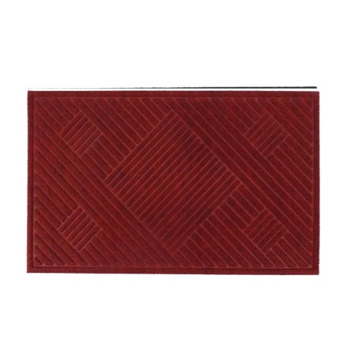 Zerbino Cipro rettangolare bordeaux 45x75cm Velcoc