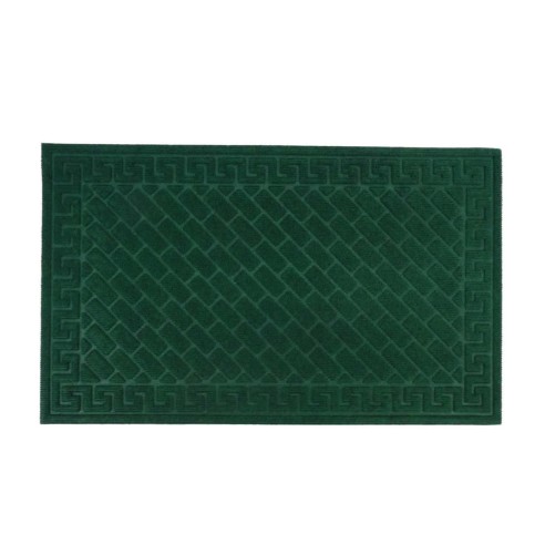 Zerbino Cipro rettangolare verde 45x75cm Velcoc