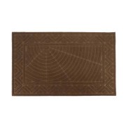 Zerbino Cipro rettangolare marrone 45x75cm Velcoc