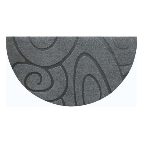 Zerbino Zeli mezzaluna 40x75cm grigio Velcoc