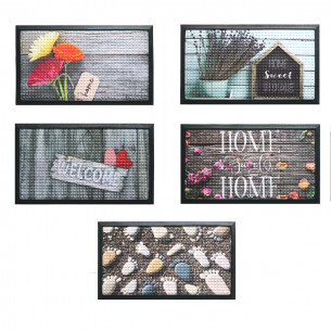 Zerbino Digit rettangolare 40x70cm Velcoc colori assortiti