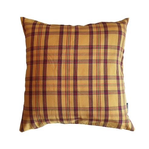 Cuscino Samba Olibò 42x42cm giallo bombato