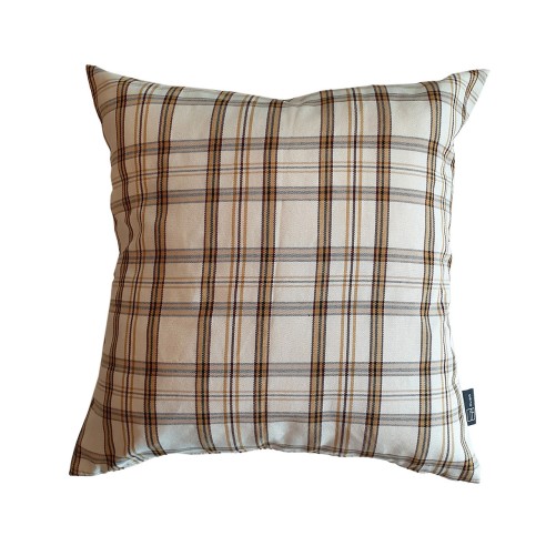 Cuscino Samba Olibò 42x42cm bianco bombato