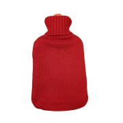 Borsa-acqua-calda-2L-copertura-maglia-rosso