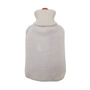 Borsa-acqua-calda-2L-copertura-maglia-bianco