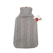 Borsa-acqua-calda-2L-copertura-maglia-grigio