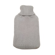 Borsa-acqua-calda-2L-copertura-maglia-grigio