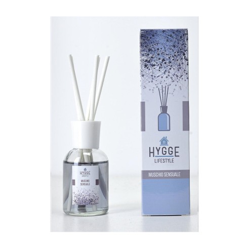 Diffusore ambiente a bastoncini Hygge muschio sensuale