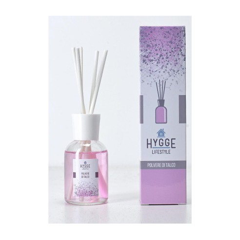 Diffusore ambiente a bastoncini Hygge polvere di talco