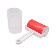 Roll off spazzola adesiva in silicone togli pelucchi rossa