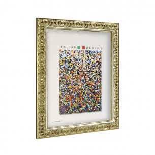 Cornice Caravaggio argento Novoglass
