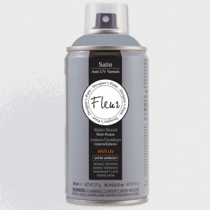 Vernice protettiva satinata a base acqua spray Fleur Paint