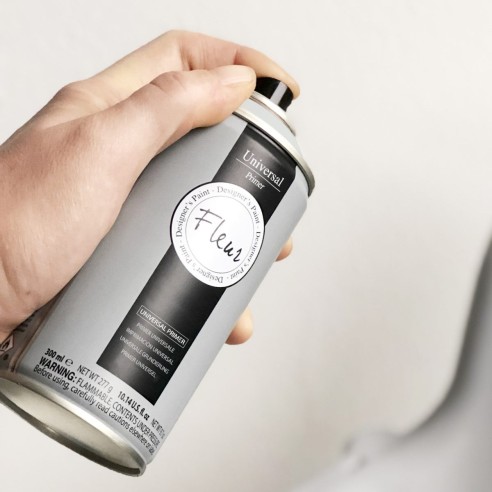 Primer spray universale fondo acrilico aggrappante bianco Fleur Paint