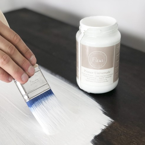 Primer universale fondo acrilico aggrappante bianco a base acqua Fleur Paint utilizzo