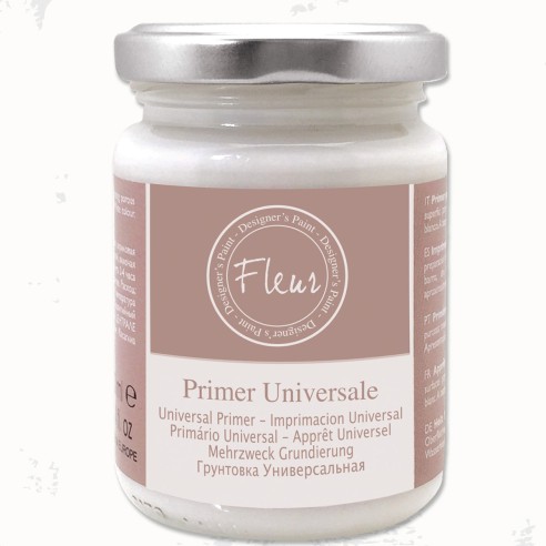 Primer universale fondo acrilico aggrappante bianco a base acqua Fleur Paint