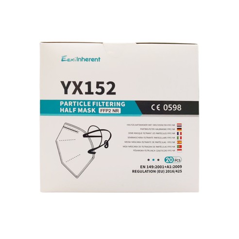 Mascherina filtrante FFP2 bianco 20pz