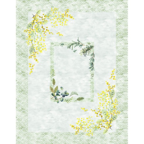 Tovaglia cotone Mimo 140x180cm mimosa