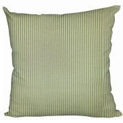 Cuscino arredo Irwin rigato verde