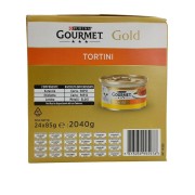 Gourmet Gold Tortini Multipack 24 lattine 85g Purina