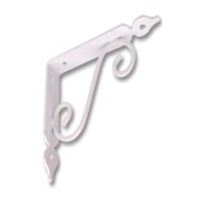 Staffa per mensola Toscania metallo L33xH28cm