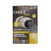 Mascherina filtrante FFP2 nero 10pz