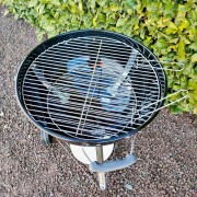 Barbecue a carbone tondo American Pizza griglis