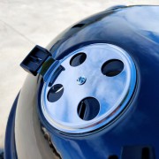 Barbecue a carbone tondo American Pizza aria sup