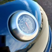 Barbecue a carbone tondo American Pizza termometro