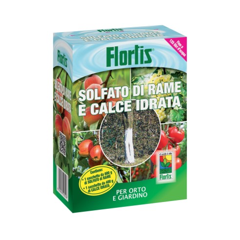 Solfato di rame e calce idrata  Flortis