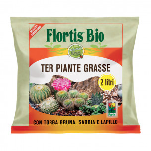 Terriccio per piante grasse 2L Flortis