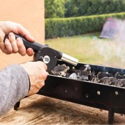 Ventilatore manuale per barbecue