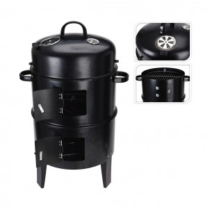 Affumicatore barbecue Smoker a carbonella 2