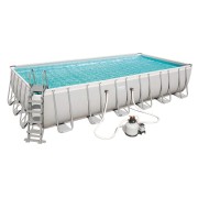 Piscina fuori terra rettangolare Power Steel 732x366xh122 56475 Bestway