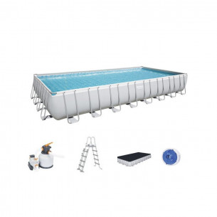Piscina fuori terra Power Steel 956x488xh132 cm 56623 Bestway