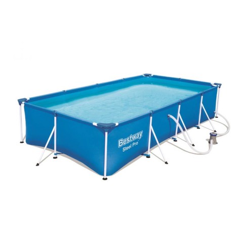 Piscina fuori terra Steel Pro 400x211xh81 cm 56424 Bestway