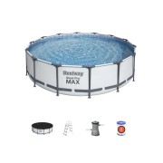Piscina fuori terra rotonda Steel Pro MAX 427x107 cm 56950 Bestway