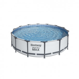 Piscina fuori terra rotonda Steel Pro MAX 427x107 cm 56950 Bestway 2