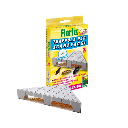 Trappola scarafaggi 2pz Flortis