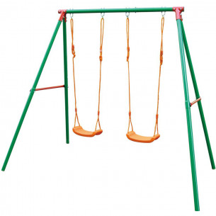 Altalena da giardino per bambini 2 posti